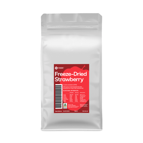 GQQG Freeze-dried Strawberry (diced) - Retail