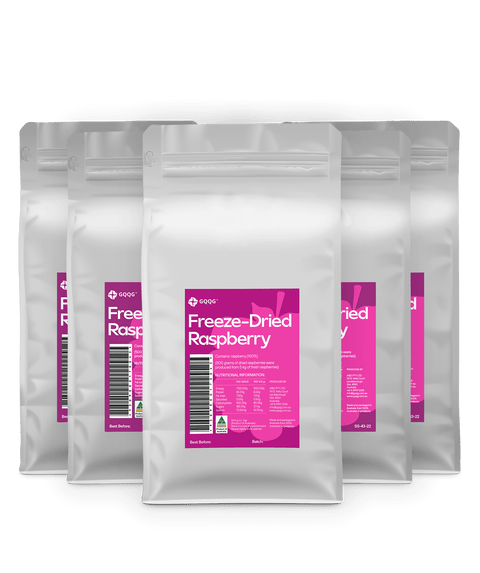 GQQG Freeze-dried Raspberry (whole), 5 kg - Wholesale