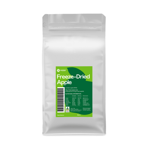 GQQG Freeze-dried Apple (diced) - Retail