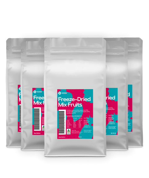 GQQG Freeze-dried Fruit Mix, 5 kg - Wholesale