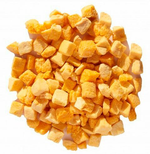 GQQG Freeze-dried Peach (diced) - Retail