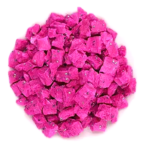 GQQG Freeze-dried Dragon fruit (diced) - Retail