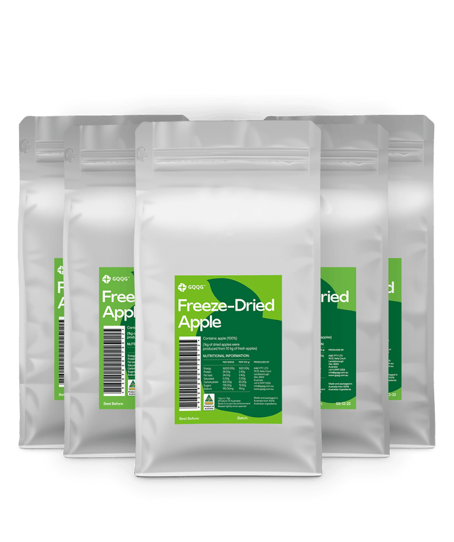GQQG Freezedried Apple (diced), 5 kg Wholesale