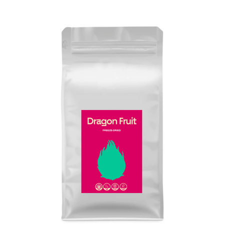 GQQG Freeze-dried Dragon fruit (diced) - Retail